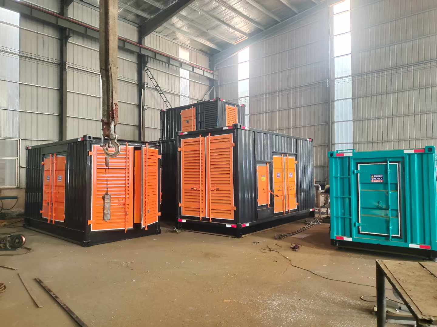 特克斯500kw柴油发电机组可以带动多少功率设备？